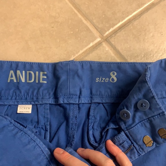 Blue JCrew long shorts - Picture 3 of 4